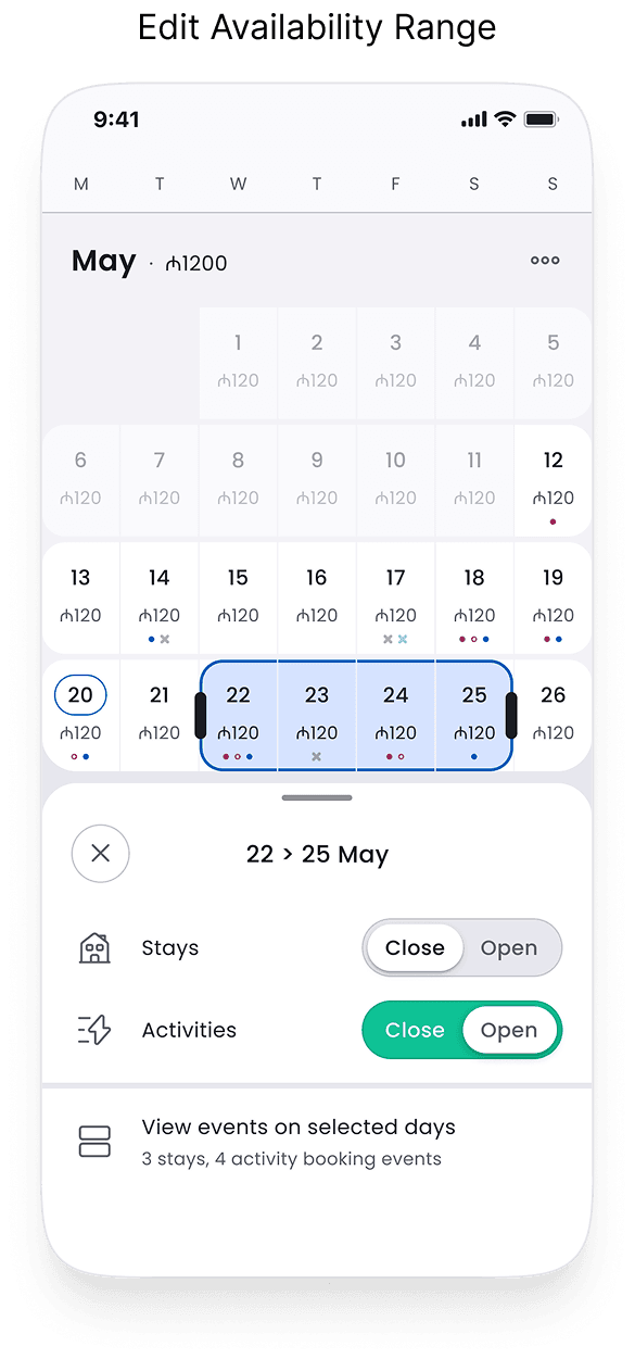 Partner app screen 4