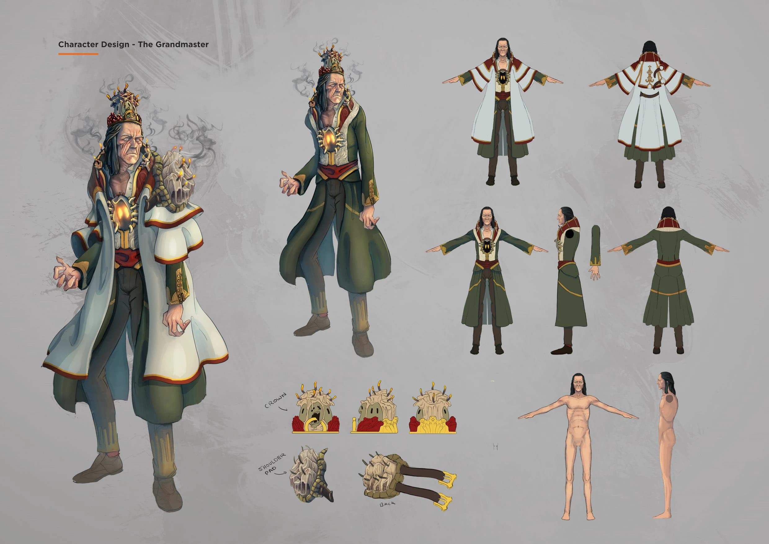The Grandmaster character design