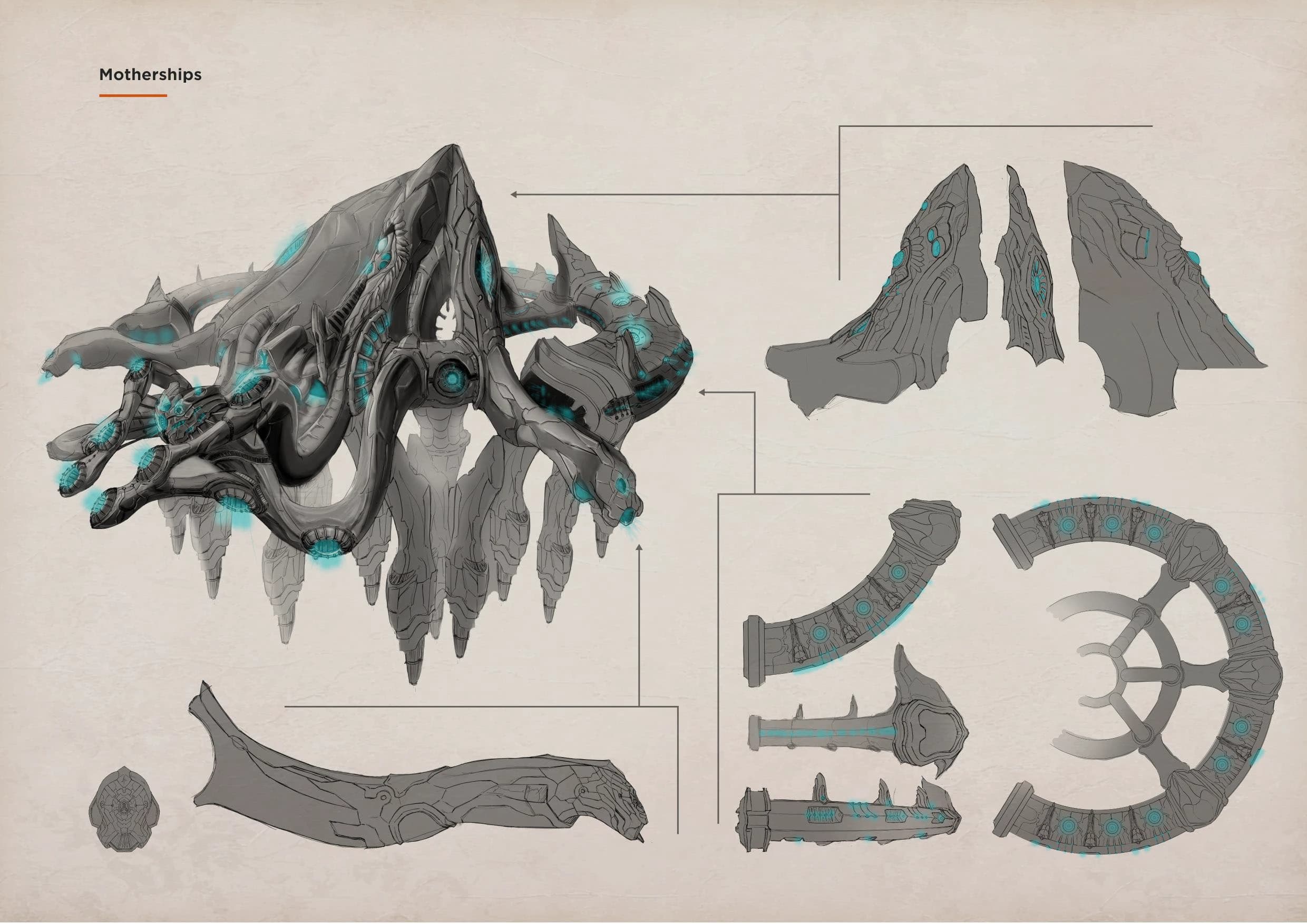 Mothership concept art