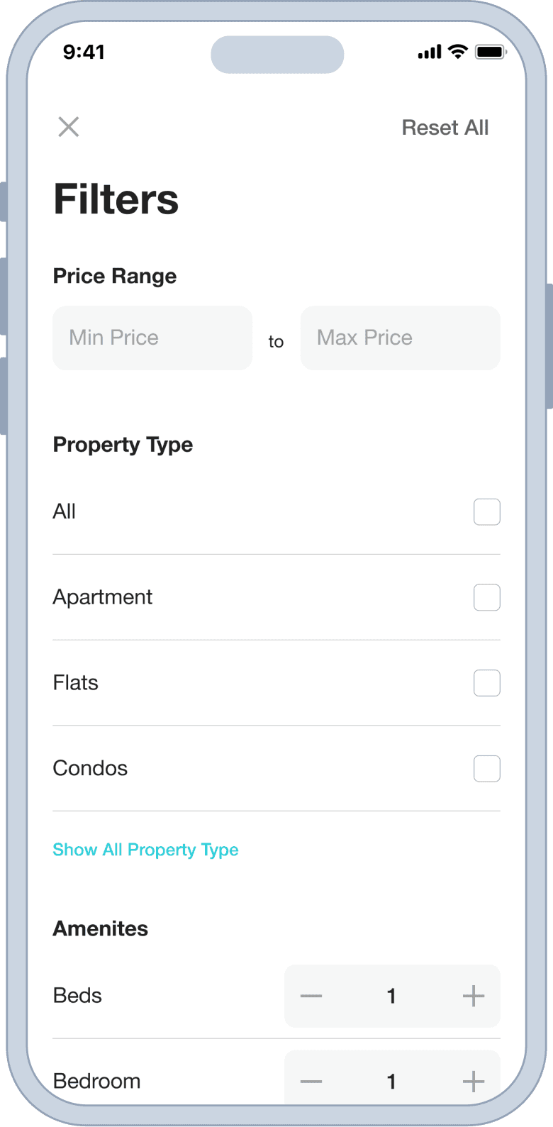 Stay search filters