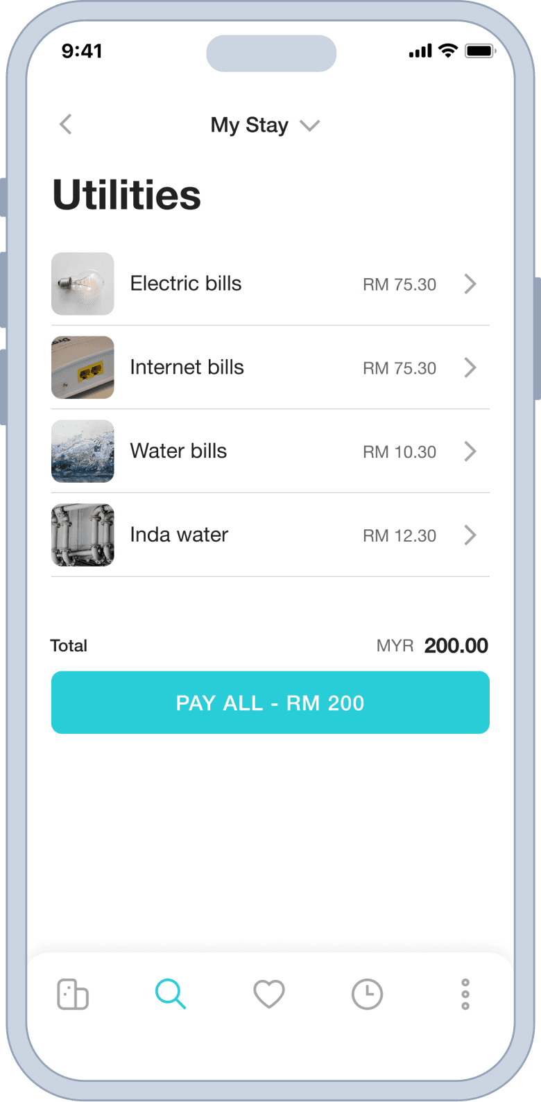Utilities and bill payment