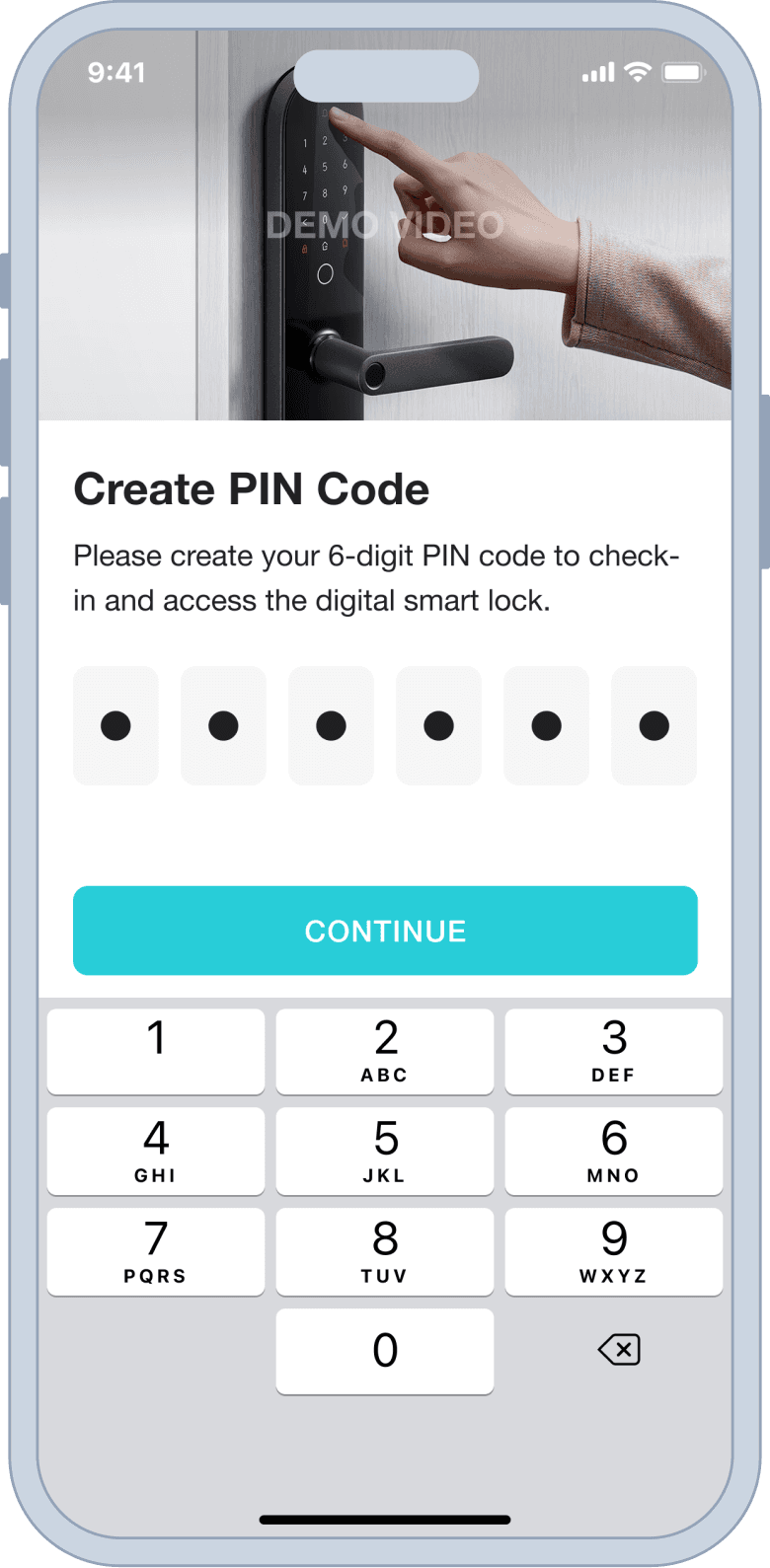 Create smart lock PIN