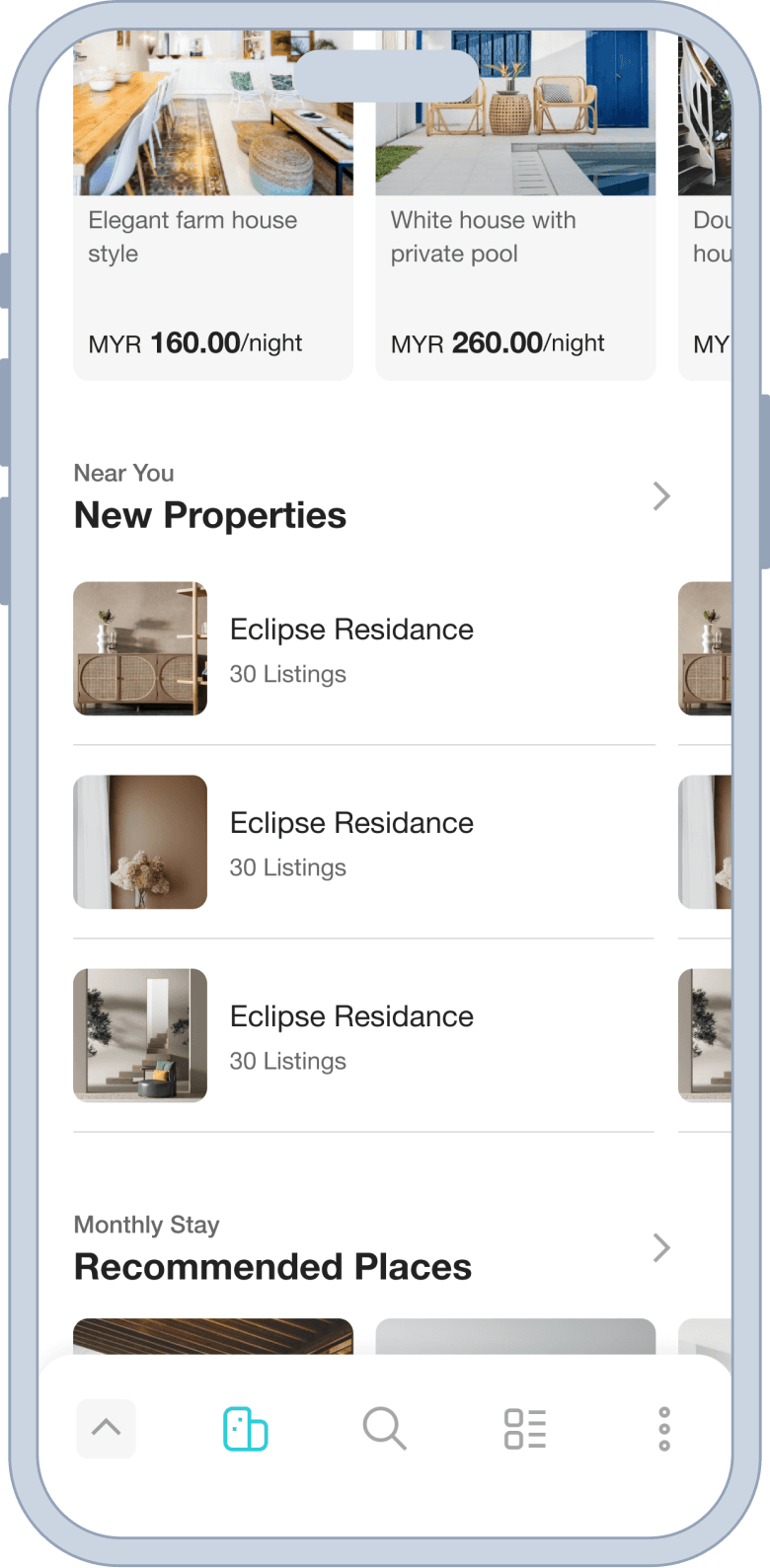 Stay discovery recommendations