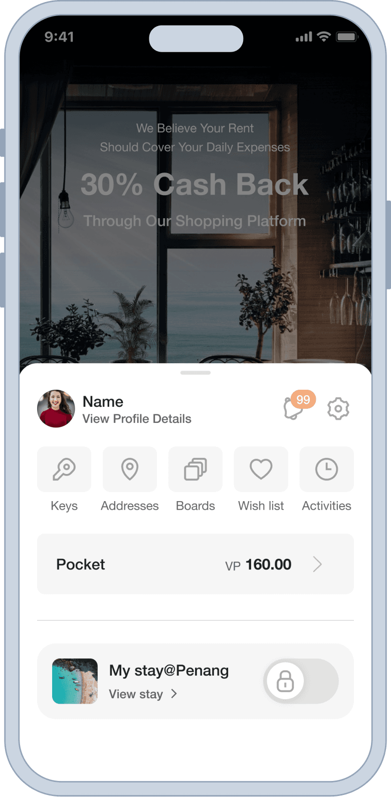 Super app quick access
