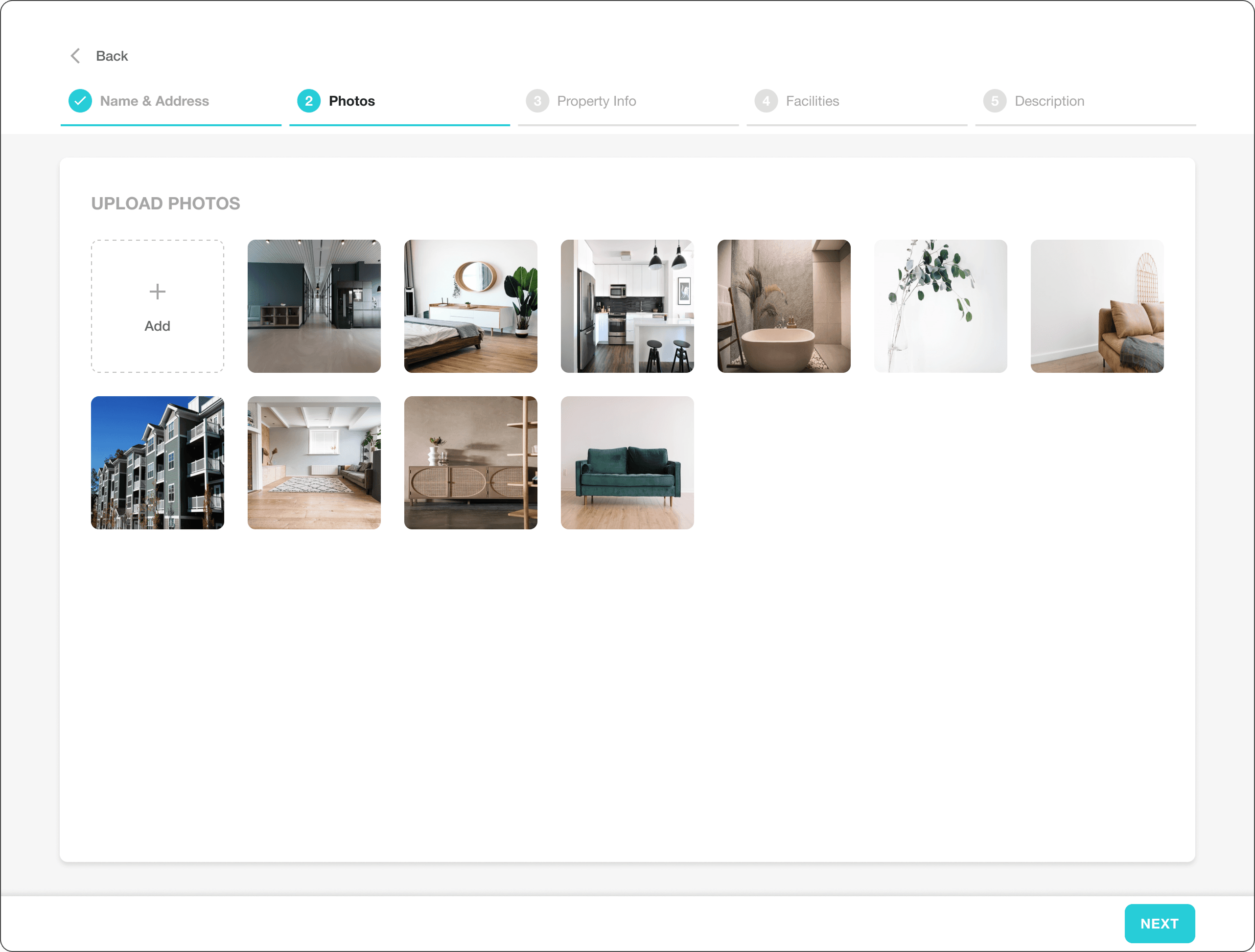 Property Management photos step
