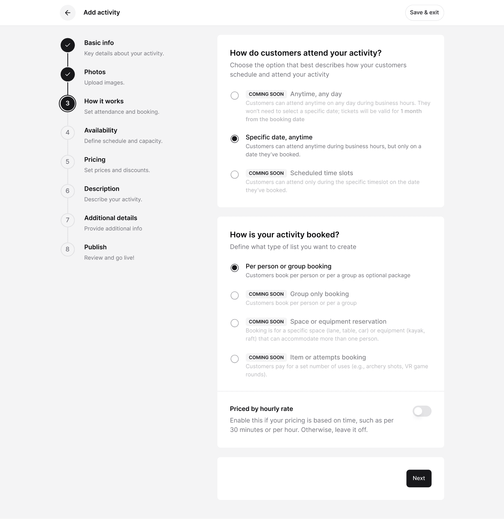 How it works desktop flow