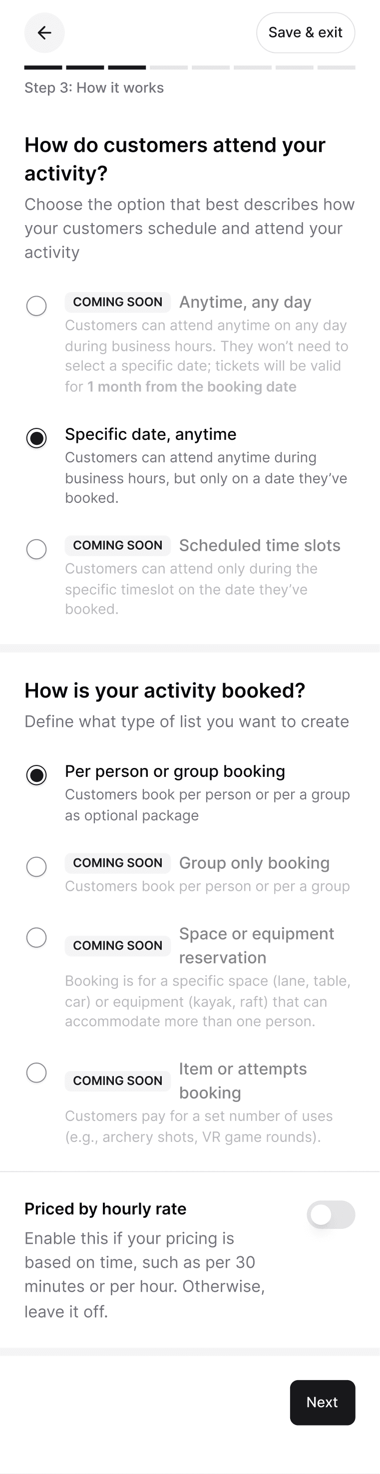 How it works mobile flow